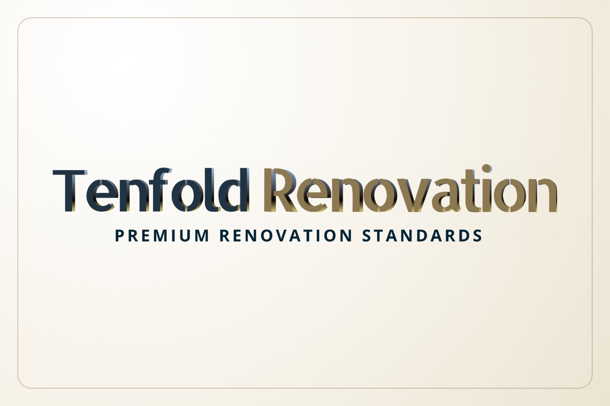 Tenfold Renovation logo: premium renovation standards